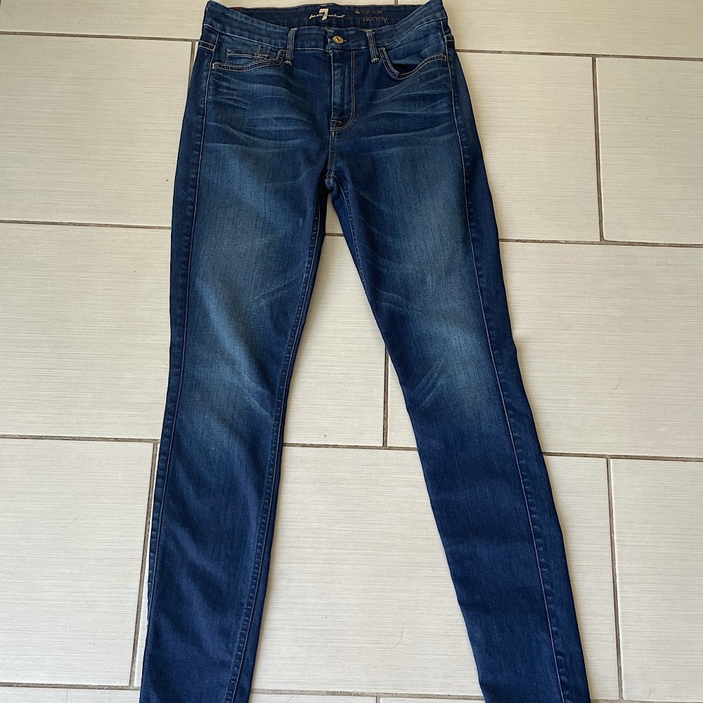 7 for all mankind skinny jeans